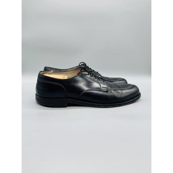 alden dress shoes 932 Plain Toe Balmoral Oxford in Black Calfskin, Aberdeen Last 9D Six months and more than a hundred processes are required to produce a useable hide Alden Men's 901 - Perforated